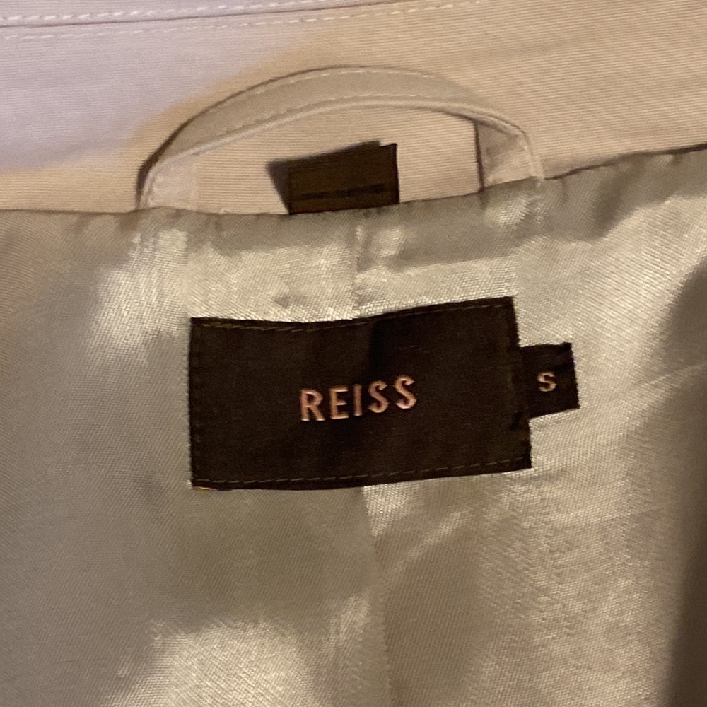 Reiss classic beige trench coat size small - Picture 5 of 5